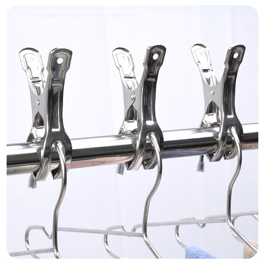 Stainless steel clips windproof clips fork clips Shanghai-made tough guy clips with good clips are jacket clips