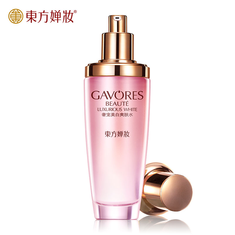 东方婵妆美白爽肤水110ml 化妆水去黄补水保湿淡斑嫩白收缩紧肤女