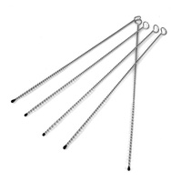 Stainless steel pipe channel brush pipe flue brush cleaning tool buy pipe tobacco purifier