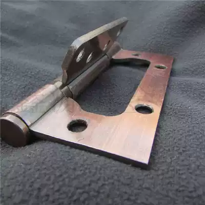 10cm long iron hinge 2 5mm thickness indoor solid wood door Special slotted sub-mother antique red copper hinge