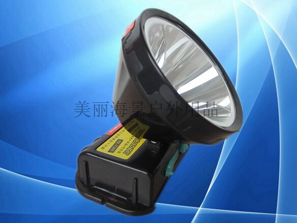 Rike LED lithium battery waterproof headlight fishing light Mine light fishing light night fishing RK-7305 8W white light