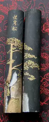 Huimo-- - In the 1980s, Shexian Old Hukai Wenmo Factory 2 two super lacquer smoke welcomed guests