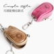 Túi da nữ chìa khóa túi nhỏ mini Hàn Quốc dễ thương sáng tạo khóa baotou túi da thắt lưng treo hộp đựng chìa khóa Trường hợp chính