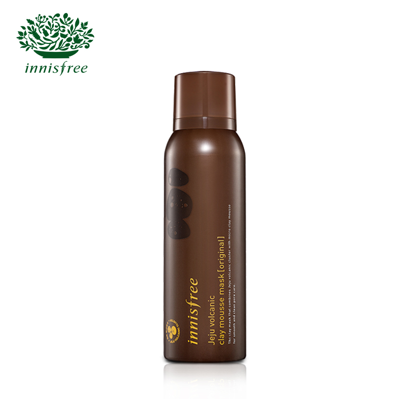 innisfree/悦诗风吟济州岛火山岩泥毛孔清洁紧实慕斯面膜100ml