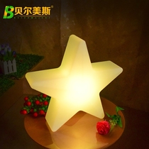 Promotional LED luminous five-pointed star light Night light light bar KTV light bar light Lawn light