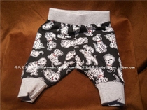 Export to the United States foreign trade original single Dijia baby baby big PP high waist belly protection thin eight-point pants close up a variety of styles