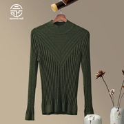 Samma-sati chánh niệm 2019 áo len cashmere mới đáy hoang dã áo thun dài tay - Áo len Cashmere