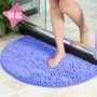 Semi-tròn thấm phòng tắm chống trượt mat cửa phòng tắm mat cửa nhà vệ sinh mat dày mat cửa carpet mat xốp trải sàn 60x60
