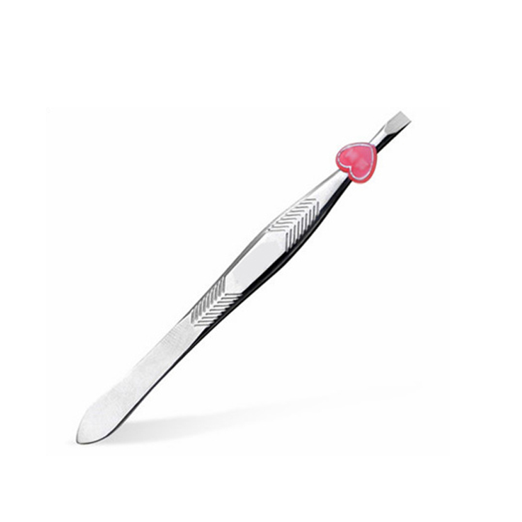 Stainless Steel Anti-Scratch Professional Brow brow brow with raised eyebrows Slanted Mouth Eyebrow Tweezers With Moustache Pliers Color Makeup Tools