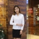 Áo sơ mi nữ chuyên nghiệp Áo sơ mi OL Commuter Thời trang kinh doanh Khí tiết thanh lịch Áo sơ mi trắng dài tay
