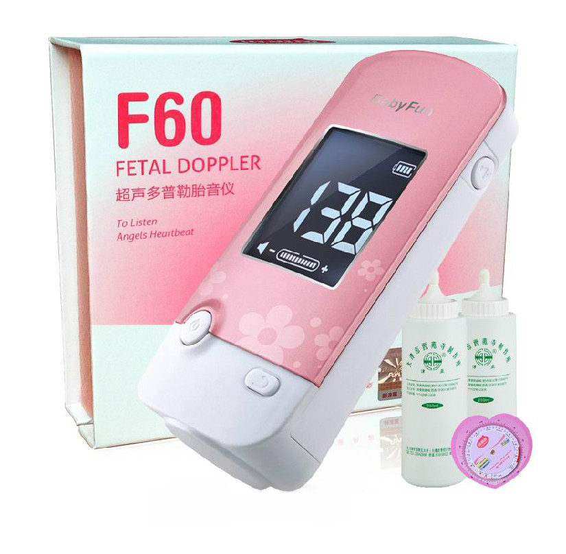 BabyFun贝缤纷多普勒家用监测胎心检测仪胎语听胎心仪 器F60 QX