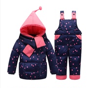 2019 mới chính hãng cho trẻ em xuống áo khoác Set Boys and Girls Dày Coat bé Ski Ingens.