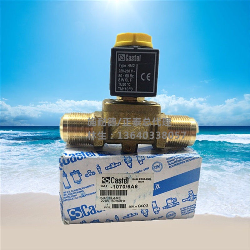 Cassody refrigerator solenoid valve 1070 6A6 air conditioning freezer solenoid valve 1070-6