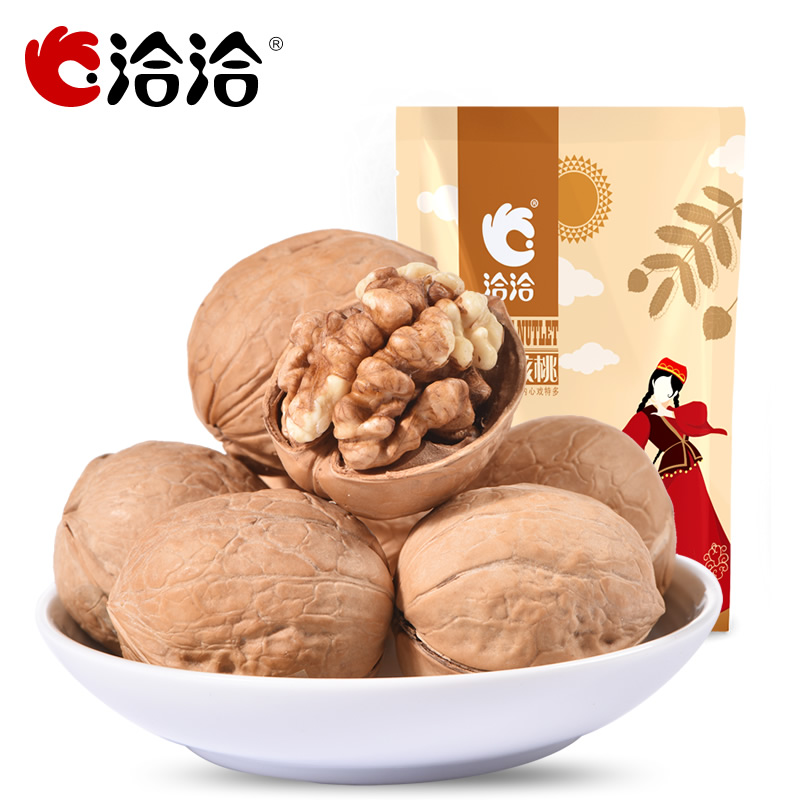 【天猫超市】洽洽 新疆纸皮核桃200g 大核桃  坚果炒货零食