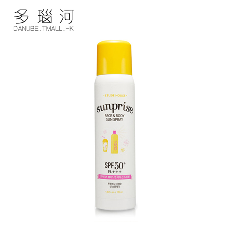 韩国Etude house 爱丽小屋Sunprise spf50+保湿防晒霜喷雾