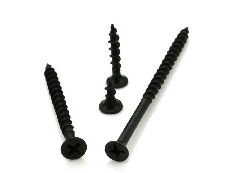 Furniture countersunk head screw quick tooth super hard self-tapping screw blackened self-tapping screw M4*16 20 to 75MM