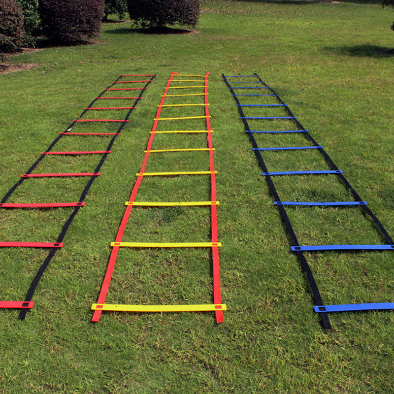 Basketball Agility Ladder Pace training Jump ladder Speed training Jump ladder Rope ladder Soft ladder Basketball Football Tennis Jump grid ladder