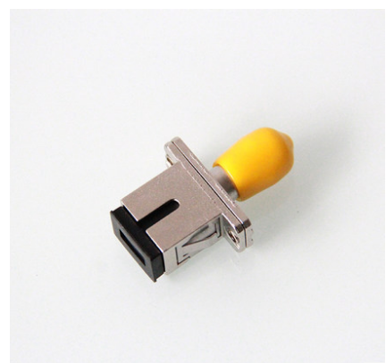 SC-ST switching flange flange couplers fibre optic accessories Telecommunications grade metal