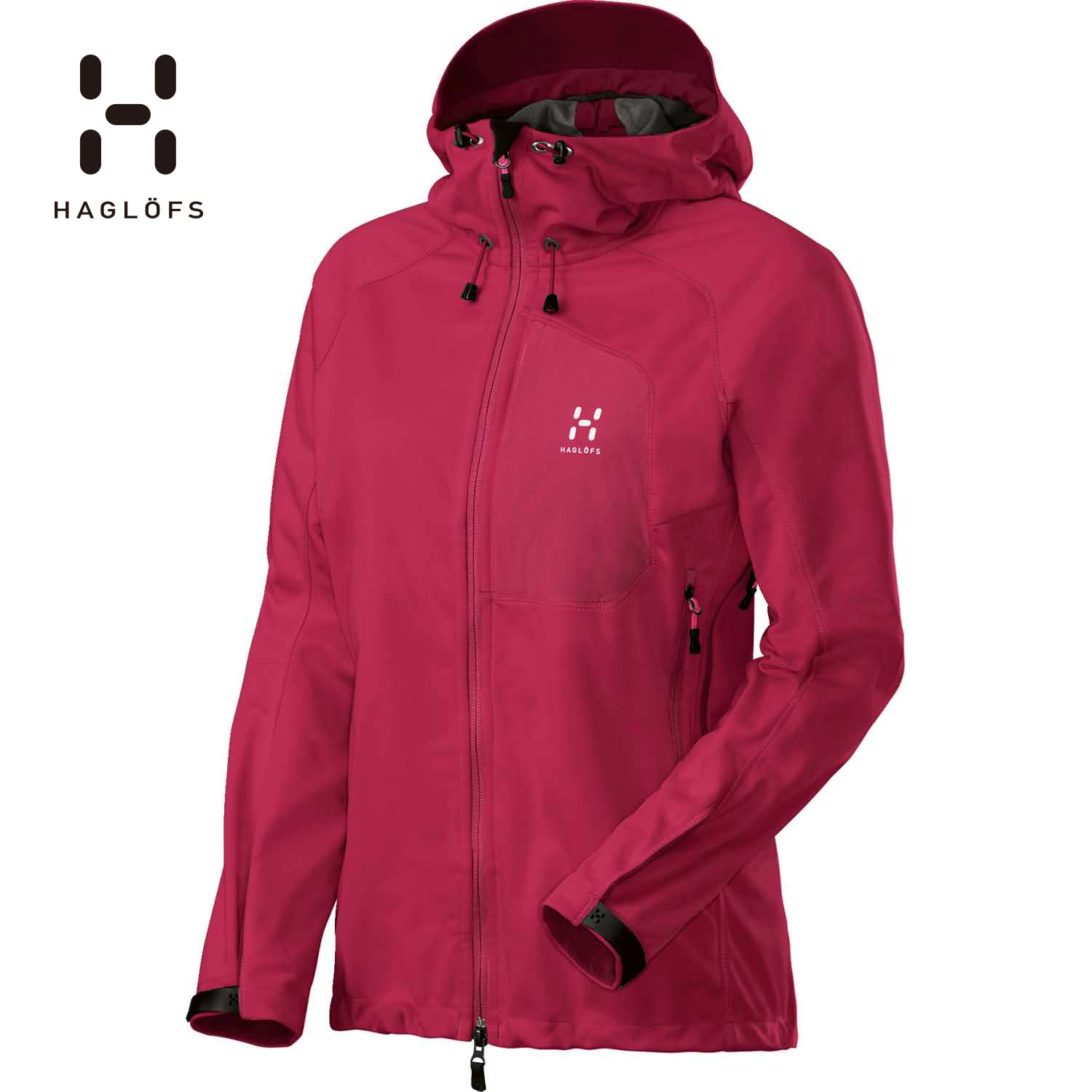 HAGLOFS/火柴棍 女款软壳连帽夹克Hood 602046