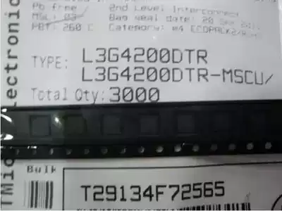 L3G4200DTR three-axis digital gyroscope sensor digital gyroscope ST imported brand new
