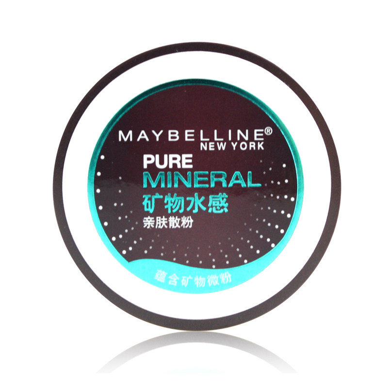 包邮美宝莲矿物水漾水感亲肤散粉5.5g定妆粉控油修容防水蜜粉