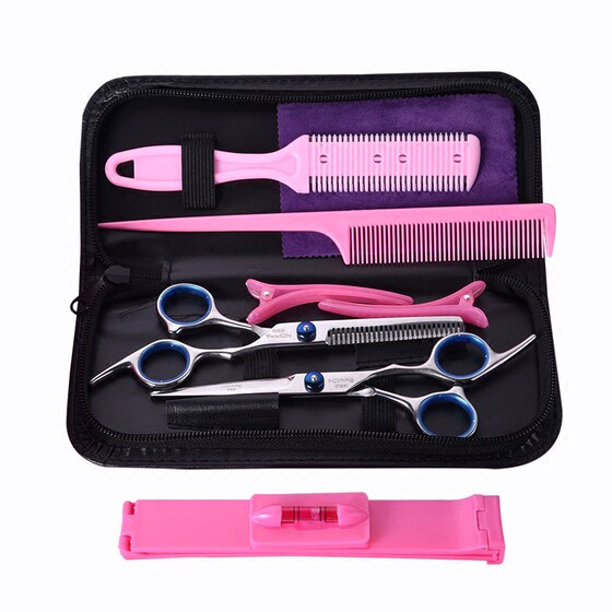 Haircut scissors professional hair thinning hair cutting bangs hair cutting artifact women's own hair cutting hairdressing home set