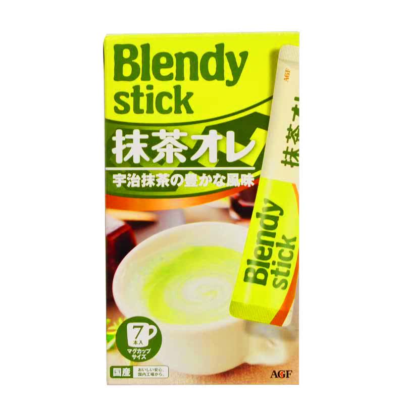 【日本直邮】BLENDY stick 抹茶牛奶拿铁 12g×7包