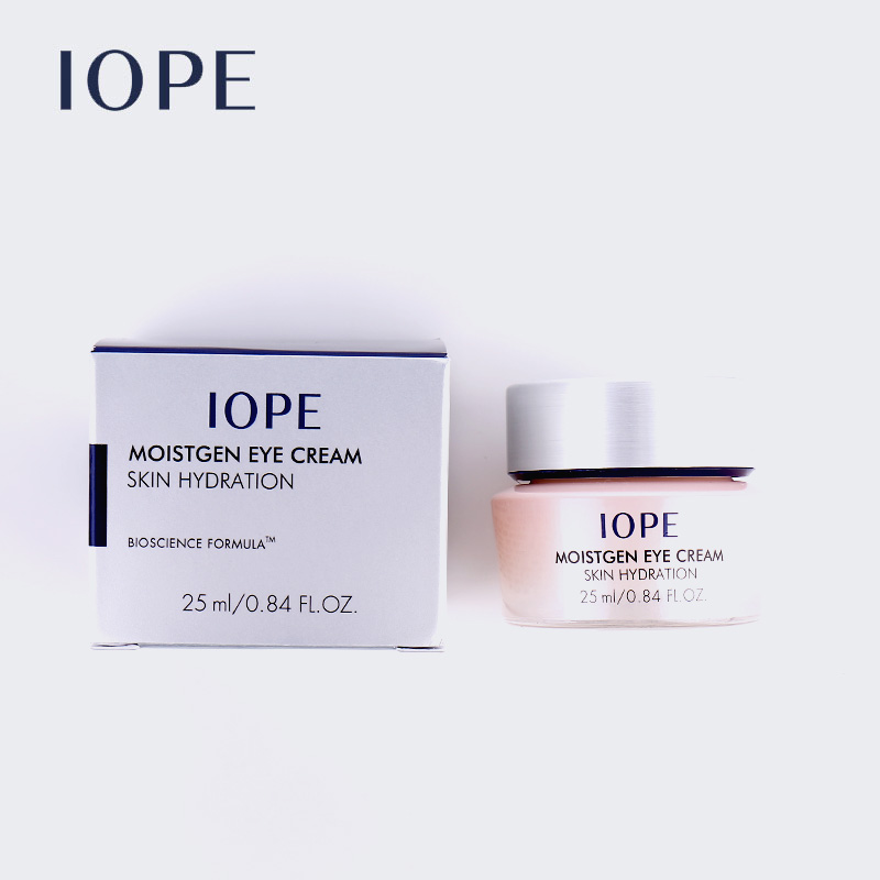iope眼霜 奕博ipoe韩国艾诺碧lope补水保湿锁水去细纹25ml正品