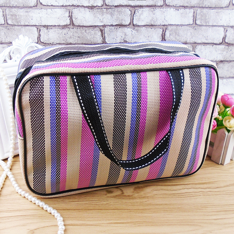 Waterproof Woven Drain Mesh Bathing Bag Bath Bag Bathing Bag Spa Fitness Bathroom Cosmetics Containing Bag Bath-Taobao