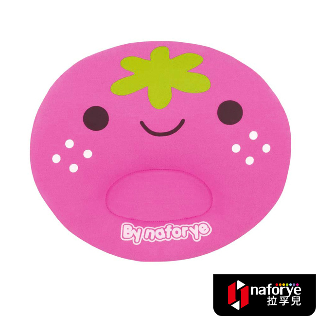 台湾官网直邮进口【拉孚儿 Naforye】舒眠造型四季枕-草莓