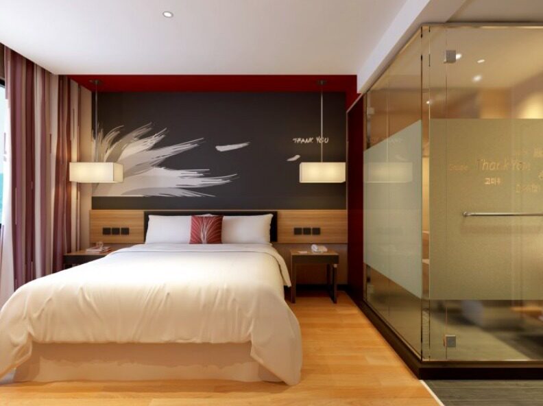 Shang Ke You Selected Senior Big Bed Room of Shipai Park Store in Dongguan, Guangdong
