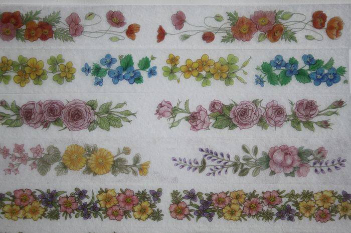 Spot konohana and paper adhesive tape Rosary Rose brand new whole rolls