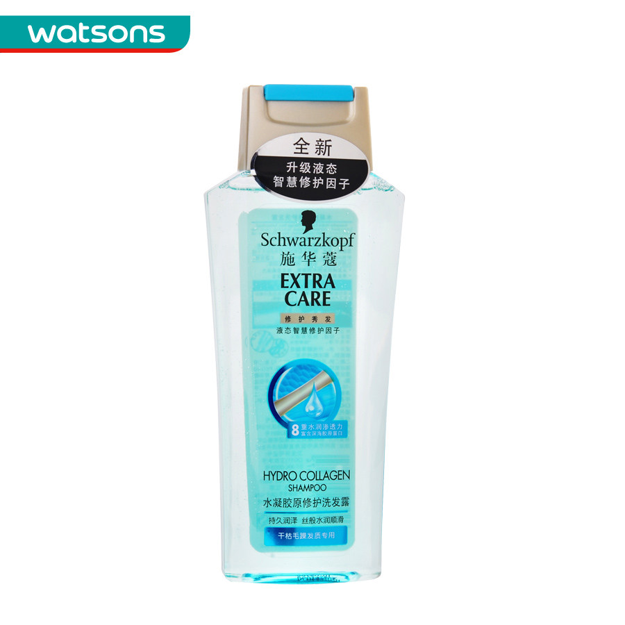 【屈臣氏】施华蔻水凝胶原修护洗发露200毫升