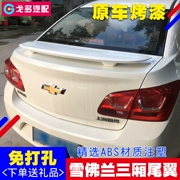 12-18 Chevrolet Mai Rui Bao cánh đuôi Cruze Kovaz miễn phí đấm cánh đuôi sửa đổi cánh cố định