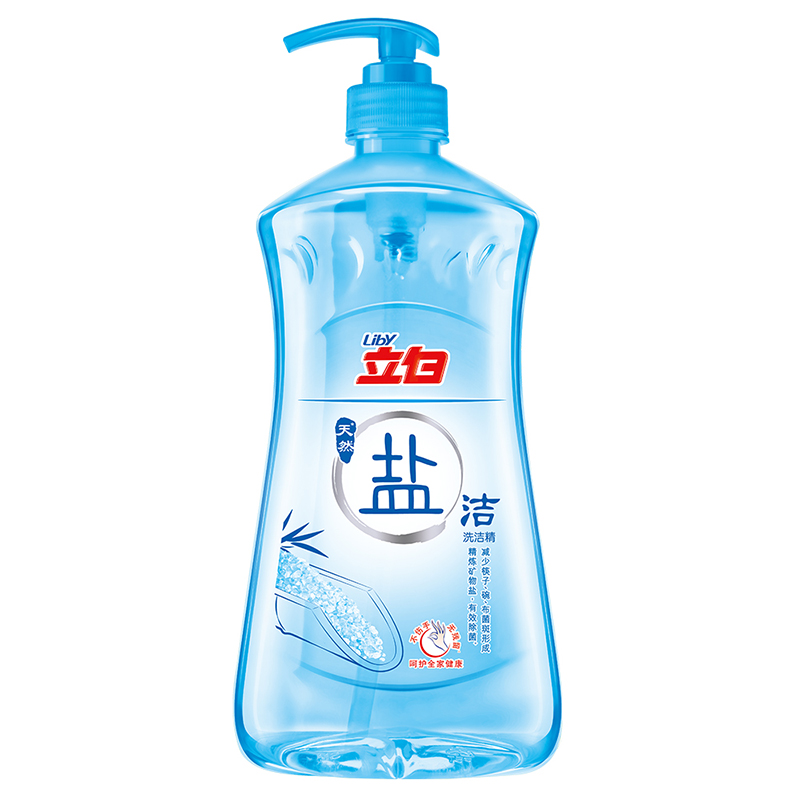 【天猫超市】立白盐洁洗洁精1.1kg矿物盐浓缩型用量省除菌洗洁精