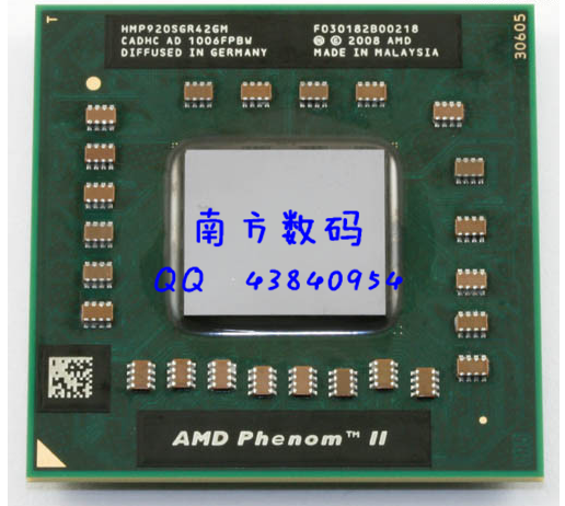 Disassembly AMD P960 P920 P940 HMP960SGR42GM Notebook CPU Quad Core