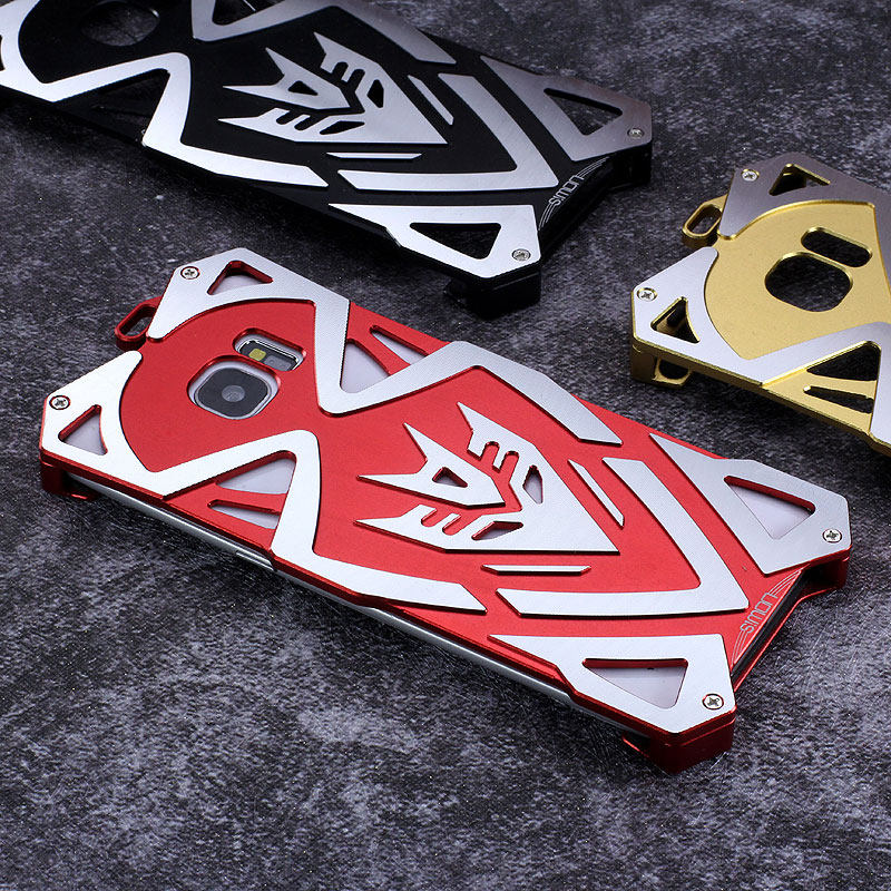 SIMON THOR Ⅱ Aviation Aluminum Alloy Shockproof Armor Metal Case Cover for Samsung Galaxy S7 Edge & Samsung Galaxy S7