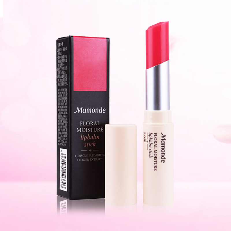 Mamonde/梦妆花柔保湿润唇膏4g滋润保湿淡化唇纹天然护唇膏口红