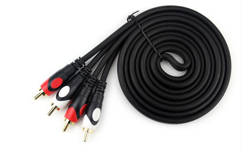 First-line Fengxu 2RCA audio cable DVD to amplifier high-fidelity double lotus audio cable YX-1434