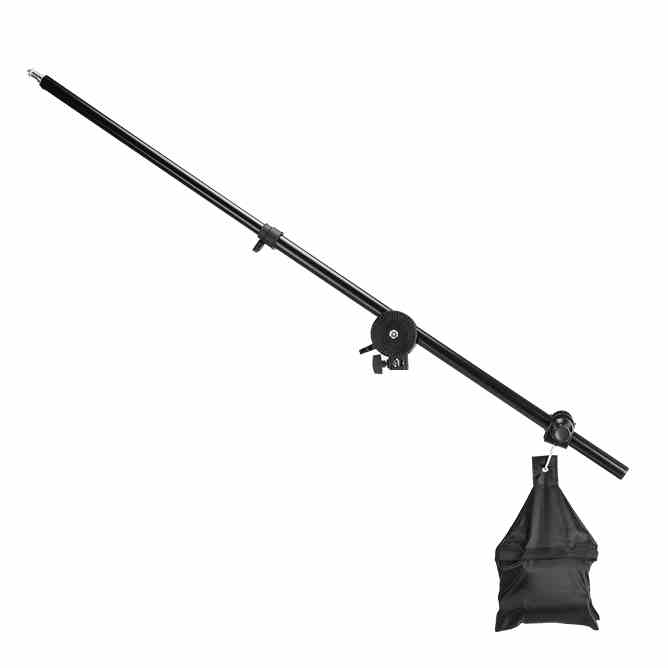 Shen Niu small ceiling lamp frame cross arm studio cantilever frame photography light accessories 250w photography light cross arm frame crossbar