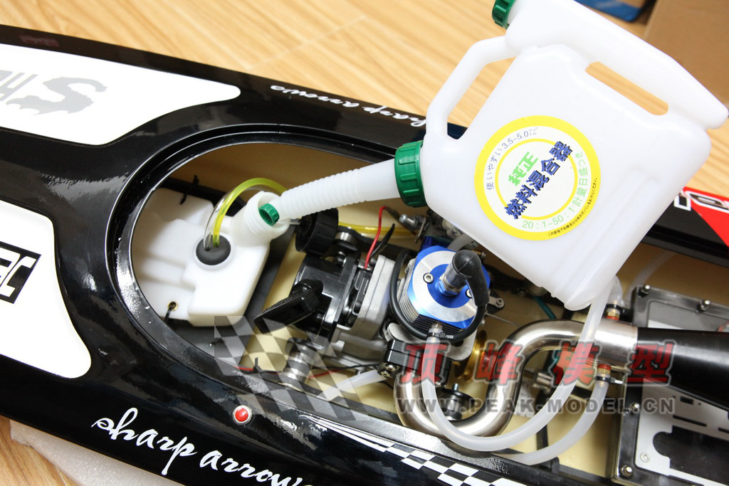 Model special petrol matching pot (20:1-50: 1) Bring your own refuelling nozzle thickened outlet type