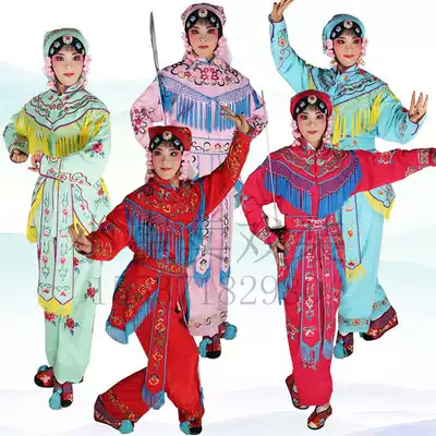 Opera drama Peking Opera female soldier clothes, soldier clothes, women's clothes, ancient costumes, female soldiers, opera drama costumes, Wu Dan clothes, soldiers ' clothes