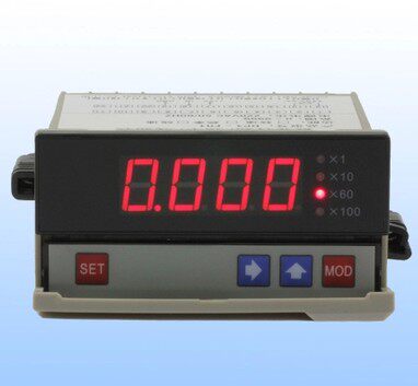 Kitasaki instrument YOTO tachometer wire speed meter DP4 4-bit red light high brightness LED glow tube