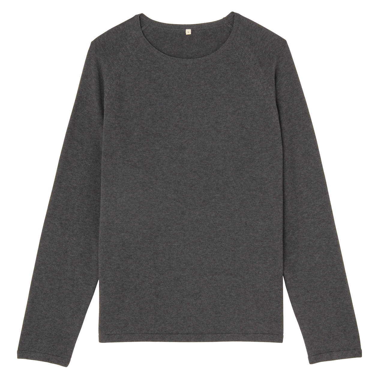 无印良品MUJI 男式 一字领毛衣