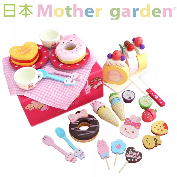 「日本Mother Garden」小白兔甜蜜时光盒台湾官网直邮进口