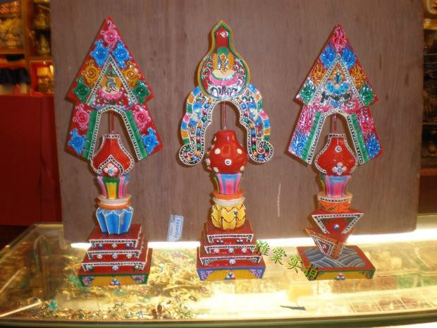 Longchen Nyingti resin painting three fundamental Doma Guru Doma this Buddha Doma dakinism Doma altar city offerings