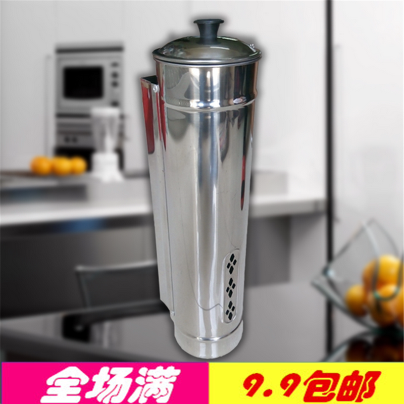Full 9 9 drinking fountain stainless steel automatic cup holder disposable cup holder Xiandailin