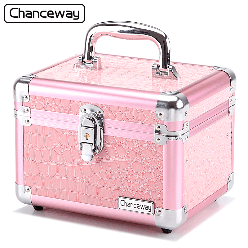 Korean makeup box Desktop storage box Nail toolbox Professional portable makeup box with makeup box storage box
