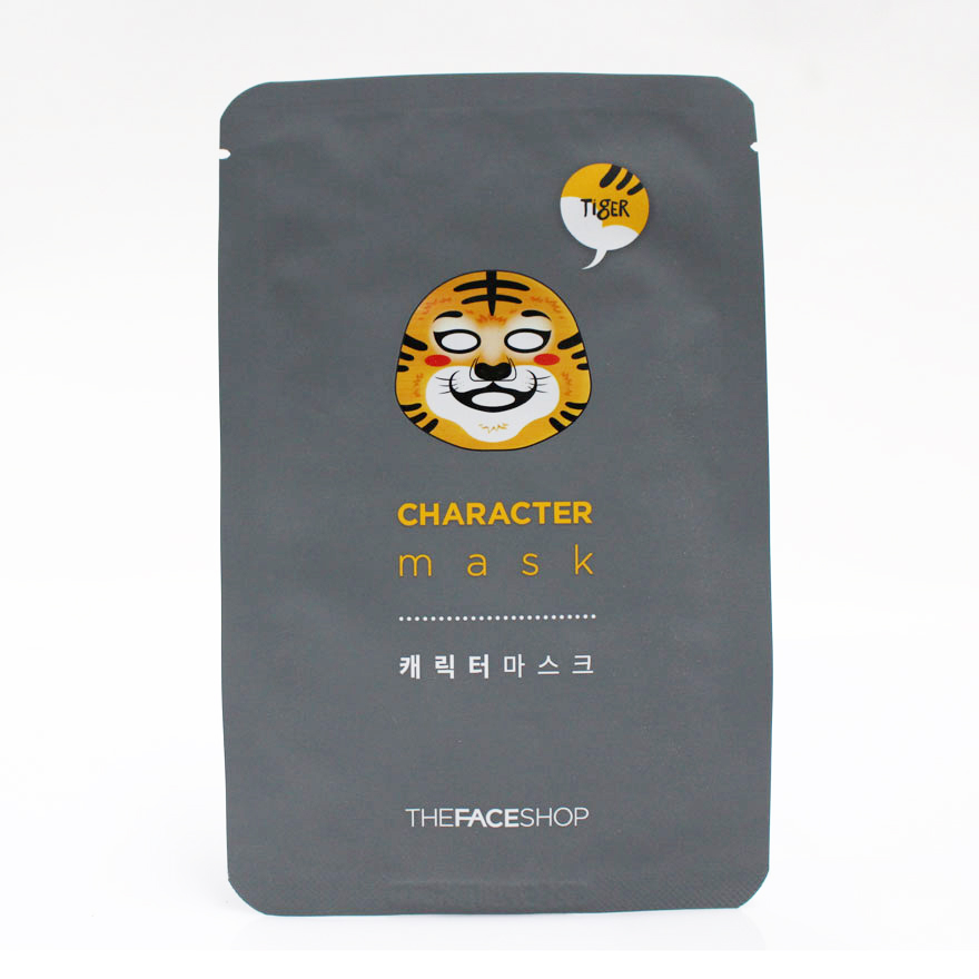 韩国正品THEFACESHOP 菲诗小铺奇幻动物脸谱面膜贴 老虎 23g*10张