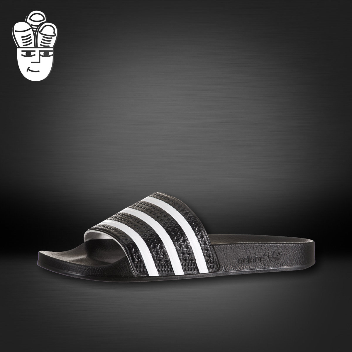 阿迪达斯 Adidas Adilette 三叶草 软底 舒适 拖鞋 280647